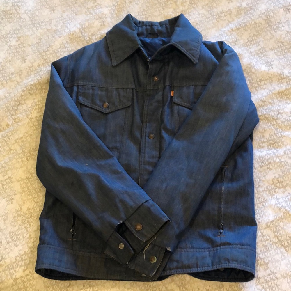 Vintage Levi's puff jean jacket